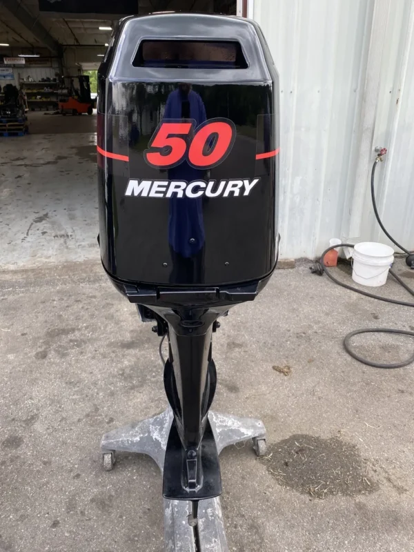 2001 Mercury 50 HP 3-Cylinder Carbureted 2-Stroke 20" (L) Outboard Motor