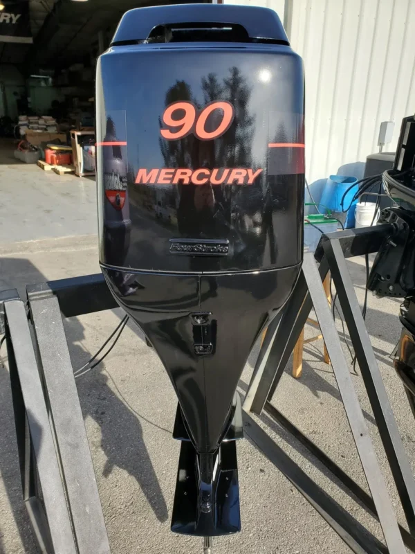 2002 Mercury 90 HP 4-Cylinder Carbureted 4-Stroke 20" (L) Outboard Motor - Image 6